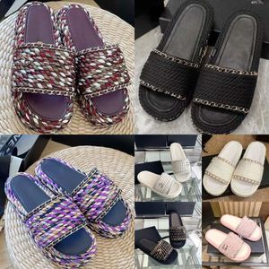 Woman Slippers Summer Fashion Slippers Platform Alphabet lady Sandals High Heel Comfortable Soft Slides