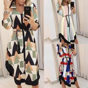 Casual Dresses 2023 Women Ladies Boho Floral Maxi Dress Cocktail Party Evening Summer Beach sundresss-3xl