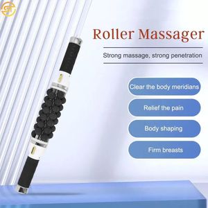 360 graders rotation av bantningsmaskin Portable Micro-Vibration Roller Massage Body Sculpt Lymfatisk avgiftning Massager Anti-cellulitapparat