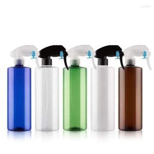 Storage Bottles 12 X 500ML Green Brown Empty Plant Flower Watering Pot Spray Bottle Garden Mister Sprayer Tool