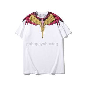 Chaopai MB Wing Men's and Women'sTシャツMarcelo Classic Printed Feather Summerbfy3 27