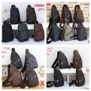 Sling Bag Men Avenue Fanny Pack Göğüs Omuz Torbası Çanta Tasarımcı Kadın Çanta Çartı Crossbody Sportif Bel Çantası Lüks Messenger Pu Deri Tuval Dhgate Çanta Toptan