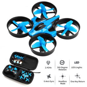 H36 Mini Drone RC Helikopter Hava Basınç Yüksekliği 6Axis Tutun Bir Anahtar Dönüş 360 ° Flip LED Uzaktan Kumanda Quadcopter RC Dron H56