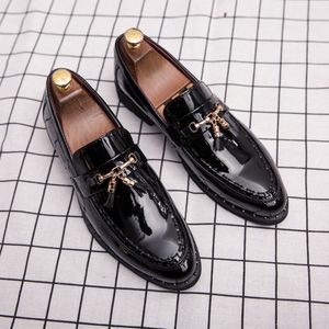 Men tassel Mens leather Man shoes leather tassel Mocassin homme Calzado hombre Zapatos de hombre Men shoes