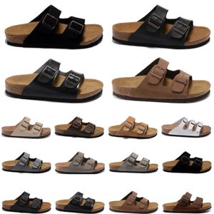 Birks Boston Clog Sandálias de Designer Masculino Mulheres Arizona Gizeh Chinelos de Verão Planos Deslizadores de Couro de Camurça Ao Ar Livre Interior Interior Fivela Strap Flats