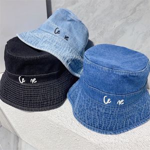 Hot designer bucket hat String Flat cap Adjustable caps Wide Brim buckets hats Fashion cowboy Sunhat Summer Beach hat with Letters for men women