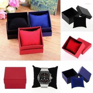 Titta på Boxes Box Jewelry Holder Display Storage Organizer Present Present Case For Armband Bangle Earring Wrup