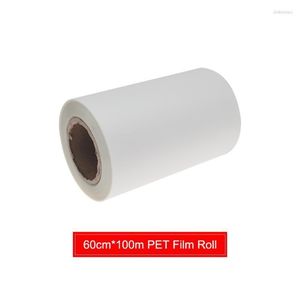 Kit di ricarica inchiostro 60 cm 100 m DTF PET rotolo di pellicola per stampante stampa a trasferimento diretto L1800 I3200 4720 Line22