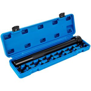 13 st inre slipsstång borttagning Auto Tool Kit med 12 SAE Metric Crowfoot Adapters