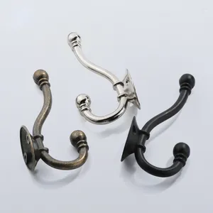 Hooks Metal Wall With Screws For Hanging Heavy Duty Hat Towel Coat Mounted Hangers Modern Bedroom Single