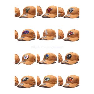 Ball Caps 2023 Designer all'ingrosso Snapbacks Cappelli Cappello aderente Tutto il logo della squadra Calcio Basket Berretto regolabile Ricamo Maglia di cotone Dhhwb