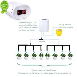 Automatic Watering Pump Controller with Timer System Flowers Plants Home Sprinkler Drip Irrigation Device Pump Garden Tool
