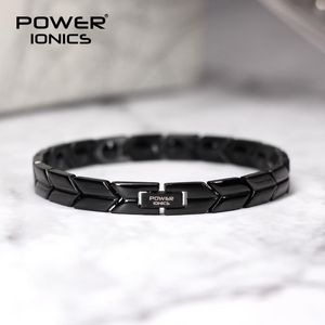 Armband Power Ionics Arrow Style Black 100% Titanium Bio Germanium Health Fashion Armband Balance Body Come With Free Juster Tool