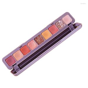 Eye Shadow Fingertip Eyeshadow 9 Color Keyboard Matte Pearl Glitter Powder Ins Beginner Jiugongge Palette Makeup