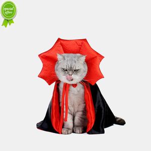 Mantello da vampiro per gatti costumi per animali domestici di Halloween Cosplay vestito da cucciolo di gattino vestiti per animali domestici Kawaii accessori per gatti per regalo per cani di piccola taglia