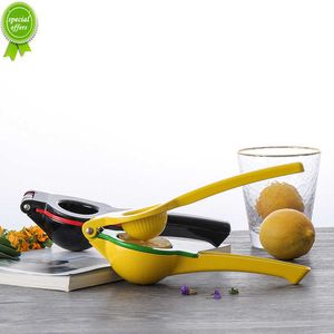 Tryck på Juicer Metal Hend Held Lemon Juicer Squeezer Double Bowl Lemon Lime Squeezer Manual Orange Citrus Squeeze Kitchen Tools