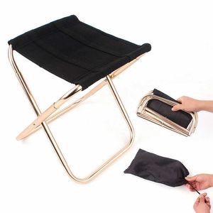 캠프 가구 경량 접이식 낚시 의자 피크닉 캠핑 의자 접이식 알루미늄 야외 휴대용 좌석 야외 스툴 230625 휴대하기 쉬운 휴대용 좌석