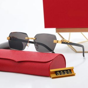 Luxus-Designer-Sonnenbrillen UV 400 Strand Leopard Großhandel Sonnenbrillen polarisierte Buff-Brillen für Damen Hochwertige Brillen Damen Herren Brillen Damen-Sonnenbrillen