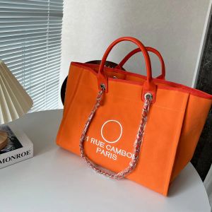 Luksusowy projektant deauville torba na zakupy luksusowe torebki nylonowe nylonowe płótno hurtowe torba na ramię Designer Projektant Crossbody Summer Beach torebki plażowe