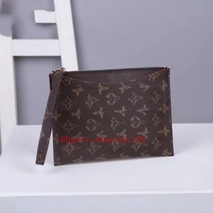 Bolsa de mão estampada retangular feminina bolsa de maquiagem de viagem novo designer de alta qualidade bolsa de higiene masculina bolsa de higiene pessoal 22 cm