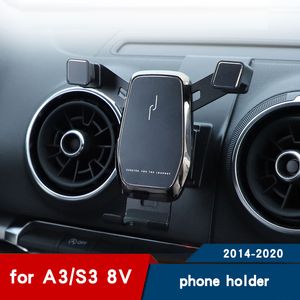 Autotelefonhalter für Audi A3 8V Sportback Zubehör S3 8V Telefonständer Navigationshalterung 2015 2014 2016 2017 2018 2019 2020