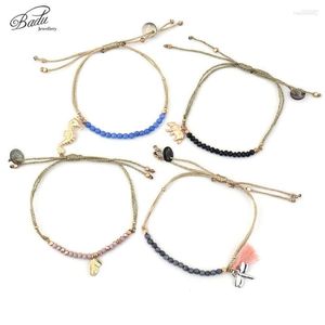 Strand Friendship Bracelet Ladies Gift Beads Adjustable 2023 Summer Cute Pendant Fashion Jewelry Boho Holiday Original Design