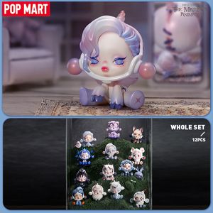 Слепая коробка поп -март Skullpanda Кобыла серии животных загадочная коробка 1pc/12pcs Popmart Blind Box Симпатичная подарок на день рождения 230621