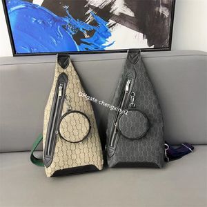 Designer-Tasche für Männer, Umhängetaschen, Messenger-Zwei-in-Eins, neueste Designer-Brusttasche für Männer, Frauen, Markentaschen, Packs, lässige Packung, Geldbörse, Umhängetasche