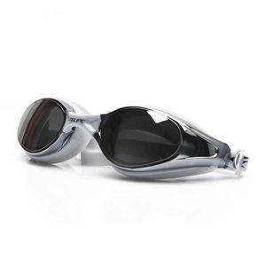 Goggles Professional vuxna Anti Fog Swimming Goggs Waterproof Swim UV HD Justeray Eyewear Water Pool Glasögon AA230530