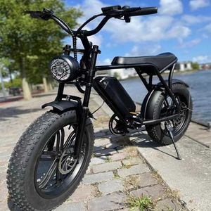 Fat Tire Electric Ebike Mountain Bicycle 48 В 1000W 15AH