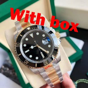 Mode Wristwatch Automatiska armbandsur för Mens Watch Designer Watches Original Submariners Sapphire Ceramic Bezel 30m Waterproof With High Quality Box
