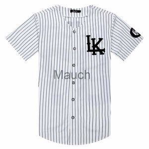 Camisetas masculinas novo 07 uniforme de beisebol t-shirt moda hip hop beisebol t-shirt roupas masculinas roupas femininas tyga final king traje j230625