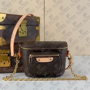 M82335 MINI BUMBAG حقائب الخصر كروس كتف حقيبة الكتف