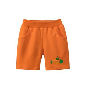 Shorts Summer Children Shorts Cotton for Boys Girls Cartoon Escavator UFO Toddler Calcinhas Kids Beach Short Casual Sports Pants 230625