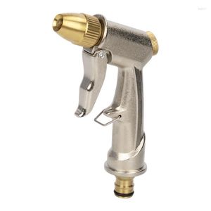 Equipamentos de rega Pistola de água de alta pressão de metal para uso doméstico bico para lavagem de carros pulverizador para irrigação de jardim