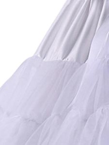 Kjolar kvinnor s puffy tutu kjol mesh tyll petticoat bubble fluffy prinsess ballet lolita dans (vit en