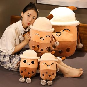 Milk Tea Throw Pillow Web Celebrity Plush Toy Girl Heart Home Bedroom Pillow Birthday Present Curative Down Cotton Doll