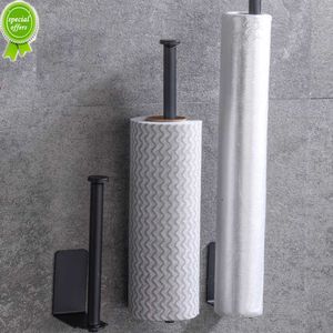 Toilet Wall Mount Toilet Paper Holder Stainless Steel Bathroom Kitchen Roll Paper Accessory Tissue Towel Accessories Holders