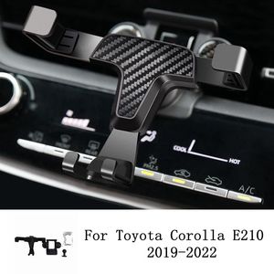 Toyota Corolla E210 için 2019 2020 2021 Araba Hava Havalandırma Montaj Telefon Tutucu Cep Telefonu Kararlı Beşik Akıllı Telefon Standı