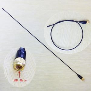 Walkie Talkie Slim And Soft SMA-24 UV Dual Band Antenna 144/430MHz SMA Male For Yaesu Vertex Standard Tonfa Linton Px2r Pxa6