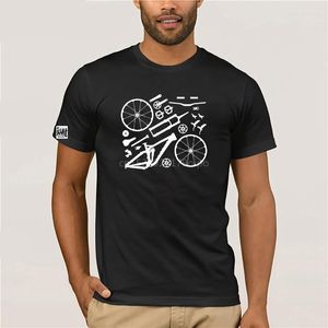 Women's T Shirts Men Short Sleeve Tshirt Ride Downhill Mountain Bike Freeride Part Cycle MTB Shirt Cool Women T-shirt