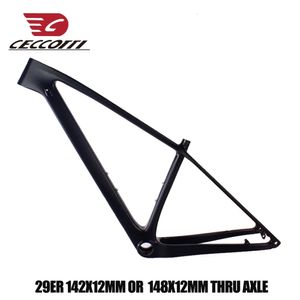 Bilbilsställen MTB Kolram 29er Mountain Bike Framework från uppföljare Brand Bicycle Frames 142148x12mm Quadro MTB 29 230621