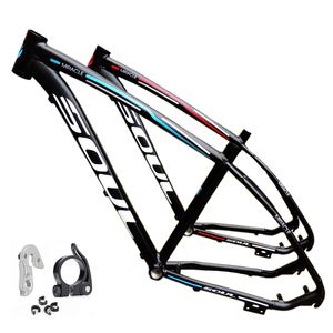 Car Truck Racks 2627.529 inch Mountain Bike frame Aluminum alloy bike frame Disc brake frame with tail hook bicycle frame mtb frame 230621