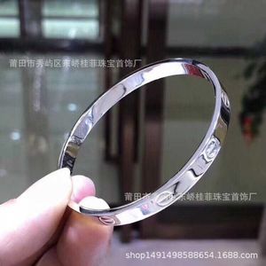 Trendência do designer Zuyin Carter Fechamento Bracelet 999 com uma largura de cerca de 6n G8A7