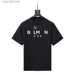 Camisetas Masculinas Masculinas Designer Band T Shirts Fashion Preto Branco Manga Curta Padrão Letra Luxo T-shirt tamanho XS-4XL#j777 T230625