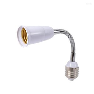 Lampenfassungen LED-Glühbirnenhalter-Konverter-Adapter Flexibler E27 auf 20 cm Länge Verlängerung der Sockelbasistypverlängerung