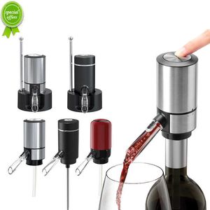 Dispensador elétrico de decantador de vinho com base aerador automático dispensador de vinho aerador para bares cozinha de festa