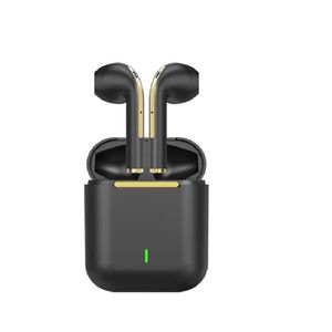 سماعات TWS Bluetooth في سماعات الأذن اللاسلكية مع براعم الأذن مع سماعات ألعاب مائية للميكروفون لسماعات الأذن للهاتف المحمول J18