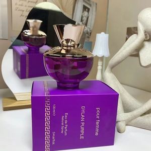 Дизайнерский парфюм Dylan Purple Pour Femme Natural Ladies Fragrance 100 мл 3.4 fl.oz eau de parfum Оригинальный запах длительный срок