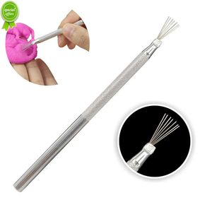 DIY Pottery Brush Clay Sculpting Modeling Tool 7 Pin Feather Wire Texture Ceramics Tools Cake Decorating Accessories Tools
